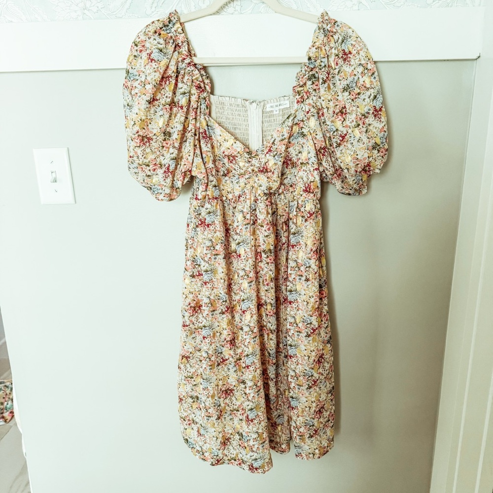 Free the Roses Floral Dress